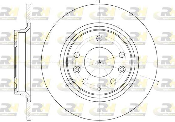 Roadhouse 6881.00 - Discofreno autozon.pro