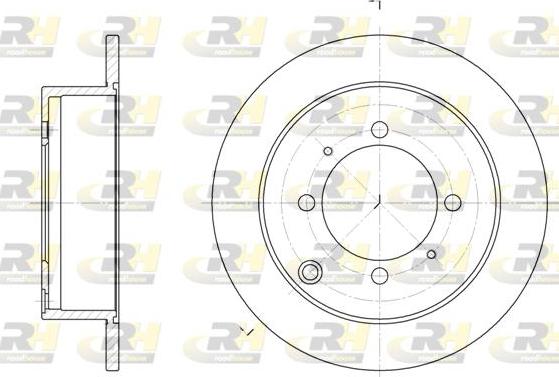 Roadhouse 6838.00 - Discofreno autozon.pro