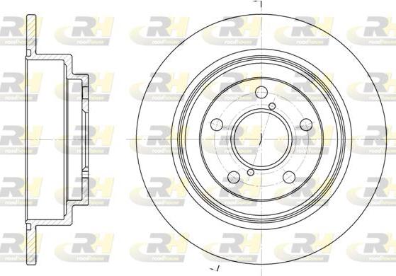 Roadhouse 6398.00 - Discofreno autozon.pro