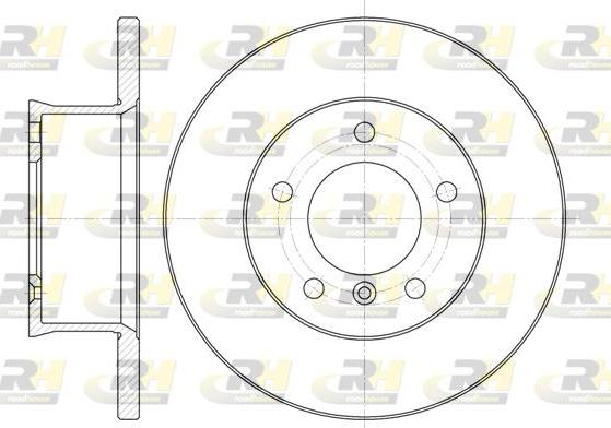 Roadhouse 6350.00 - Discofreno autozon.pro