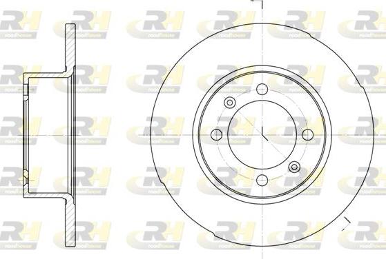 Roadhouse 6286.00 - Discofreno autozon.pro