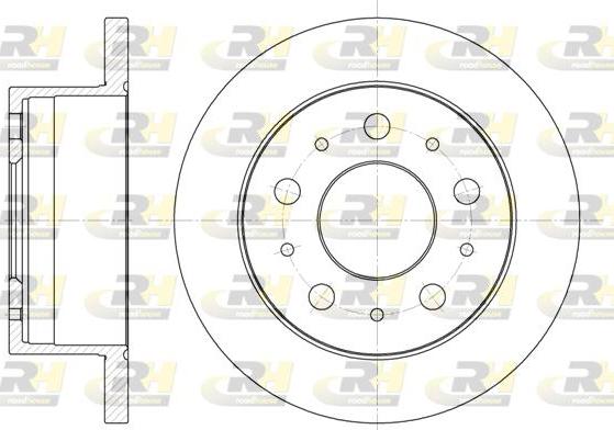 Roadhouse 6741.00 - Discofreno autozon.pro