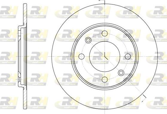 Roadhouse 6714.00 - Discofreno autozon.pro