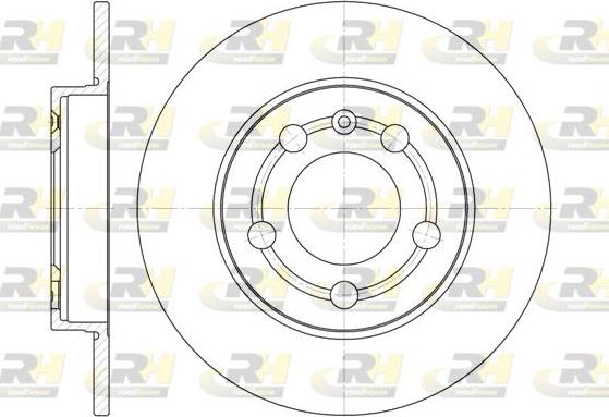 Roadhouse 6718.00 - Discofreno autozon.pro