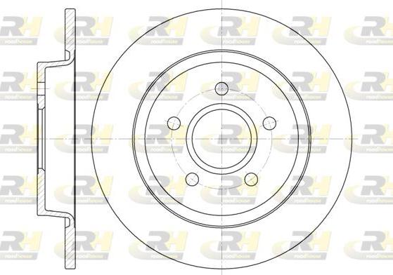 Roadhouse 6712.00 - Discofreno autozon.pro