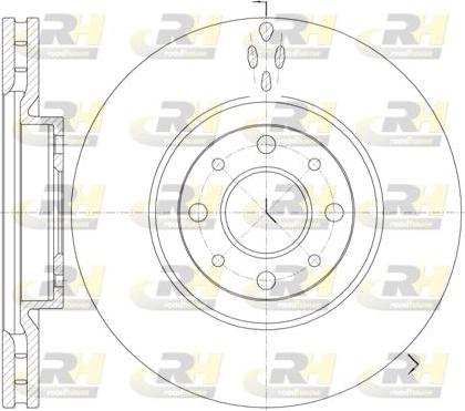 Roadhouse 6734.10 - Discofreno autozon.pro