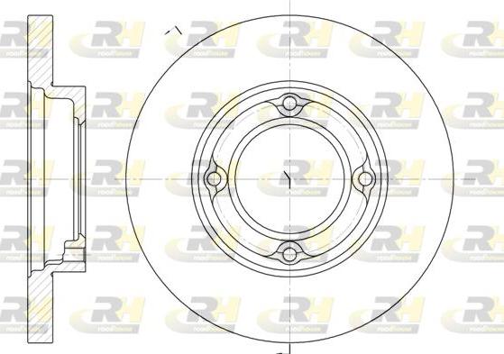 Roadhouse 6770.00 - Discofreno autozon.pro