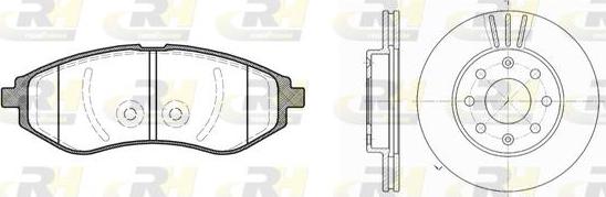 Roadhouse 8986.00 - Kit freno, Freno a disco autozon.pro