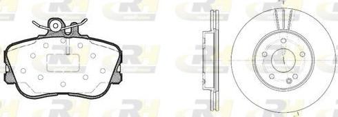 Roadhouse 8445.01 - Kit freno, Freno a disco autozon.pro