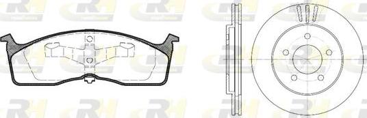 Roadhouse 8610.00 - Kit freno, Freno a disco autozon.pro