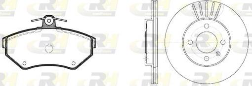 Roadhouse 8631.00 - Kit freno, Freno a disco autozon.pro