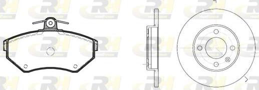 Roadhouse 8631.03 - Kit freno, Freno a disco autozon.pro