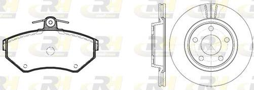 Roadhouse 8631.02 - Kit freno, Freno a disco autozon.pro