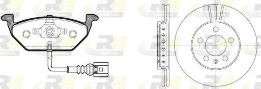 Roadhouse 8633.09 - Kit freno, Freno a disco autozon.pro