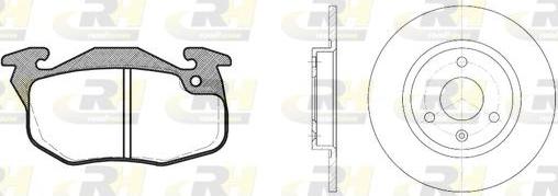 Roadhouse 8192.05 - Kit freno, Freno a disco autozon.pro