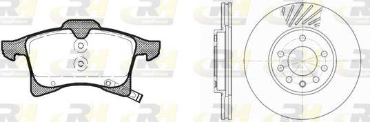 Roadhouse 81036.00 - Kit freno, Freno a disco autozon.pro