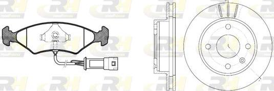 Roadhouse 8119.03 - Kit freno, Freno a disco autozon.pro