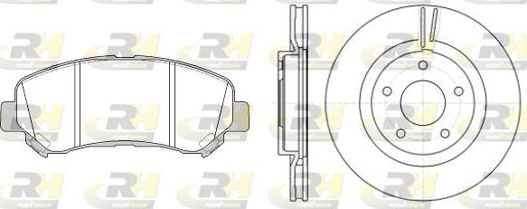 Roadhouse 81318.00 - Kit freno, Freno a disco autozon.pro