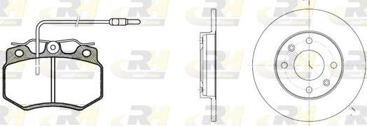 Roadhouse 8170.00 - Kit freno, Freno a disco autozon.pro