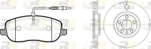 Roadhouse 8879.00 - Kit freno, Freno a disco autozon.pro