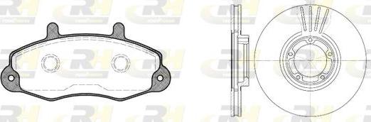 Roadhouse 8391.00 - Kit freno, Freno a disco autozon.pro