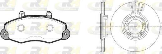 Roadhouse 8391.01 - Kit freno, Freno a disco autozon.pro