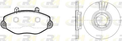 Roadhouse 8392.01 - Kit freno, Freno a disco autozon.pro