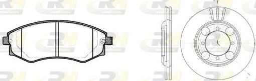 Roadhouse 8318.00 - Kit freno, Freno a disco autozon.pro