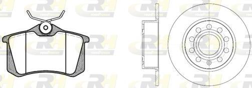 Roadhouse 8263.06 - Kit freno, Freno a disco autozon.pro