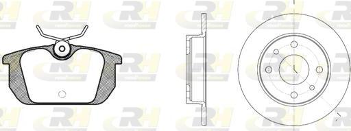 Roadhouse 8231.00 - Kit freno, Freno a disco autozon.pro