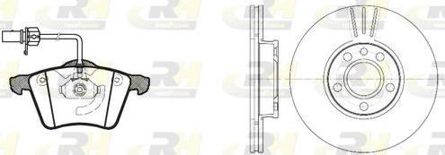 Roadhouse 8721.00 - Kit freno, Freno a disco autozon.pro