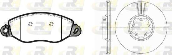 Roadhouse 8772.02 - Kit freno, Freno a disco autozon.pro