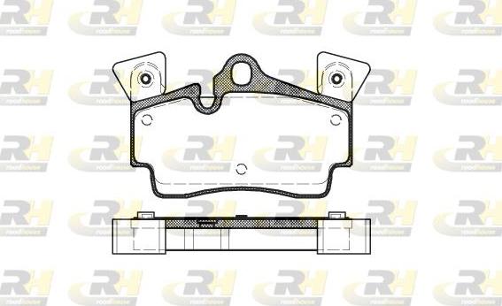 Roadhouse 2996.10 - Kit pastiglie freno, Freno a disco autozon.pro