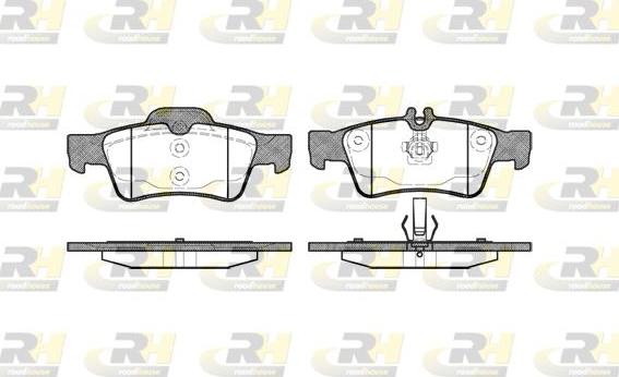 Roadhouse 2991.00 - Kit pastiglie freno, Freno a disco autozon.pro