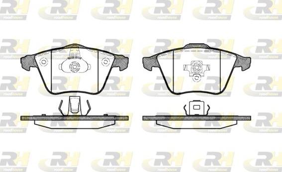 Roadhouse 2964.20 - Kit pastiglie freno, Freno a disco autozon.pro