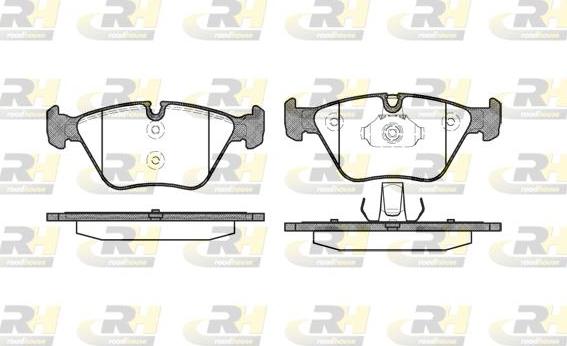 Roadhouse 2963.00 - Kit pastiglie freno, Freno a disco autozon.pro