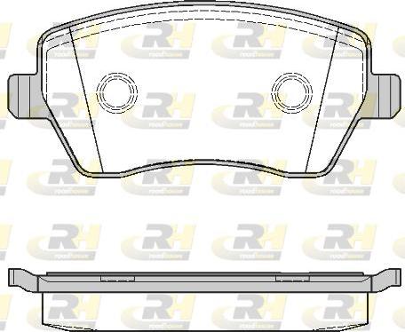 Roadhouse 2987.00 - Kit pastiglie freno, Freno a disco autozon.pro