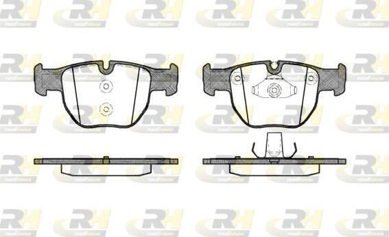 Roadhouse 2979.00 - Kit pastiglie freno, Freno a disco autozon.pro