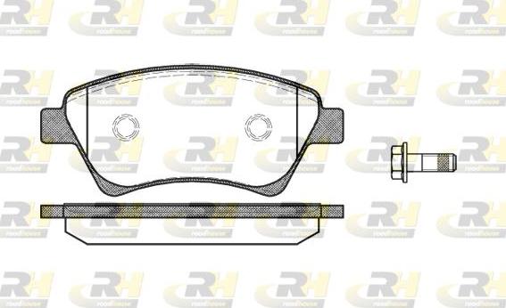 Roadhouse 2976.00 - Kit pastiglie freno, Freno a disco autozon.pro