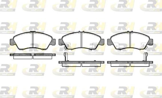 Roadhouse 2419.02 - Kit pastiglie freno, Freno a disco autozon.pro