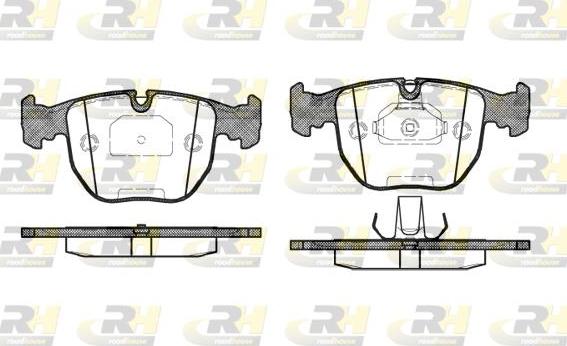 Roadhouse 2596.00 - Kit pastiglie freno, Freno a disco autozon.pro