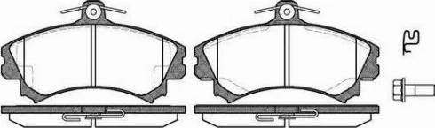 Alpha Brakes HKP-MS-036 - Kit pastiglie freno, Freno a disco autozon.pro