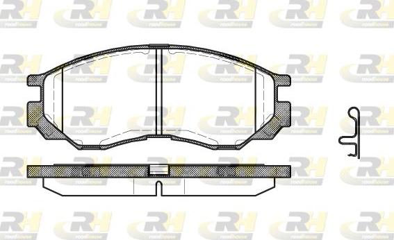 Roadhouse 2583.00 - Kit pastiglie freno, Freno a disco autozon.pro