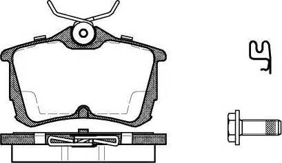 Alpha Brakes HKT-HD-011 - Kit pastiglie freno, Freno a disco autozon.pro