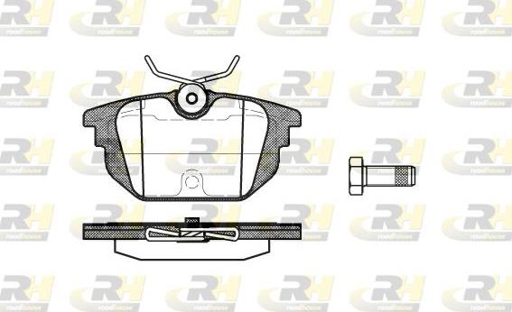 Roadhouse 2692.00 - Kit pastiglie freno, Freno a disco autozon.pro