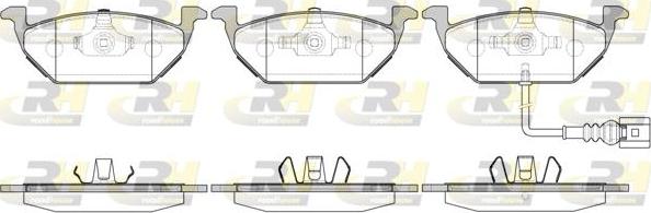 Roadhouse 2633.31 - Kit pastiglie freno, Freno a disco autozon.pro