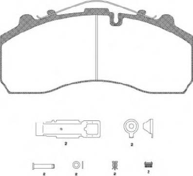 Roadhouse 2637.20 - Kit pastiglie freno, Freno a disco autozon.pro