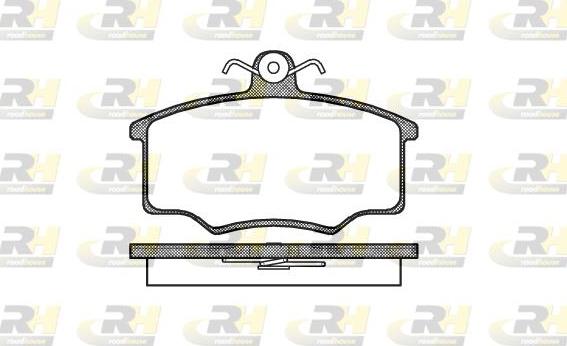 Roadhouse 2046.20 - Kit pastiglie freno, Freno a disco autozon.pro