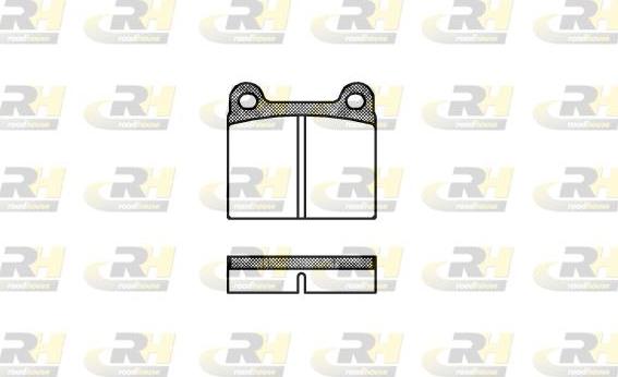 Roadhouse 2006.00 - Kit pastiglie freno, Freno a disco autozon.pro