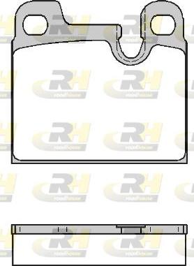 Roadhouse 2015.00 - Kit pastiglie freno, Freno a disco autozon.pro